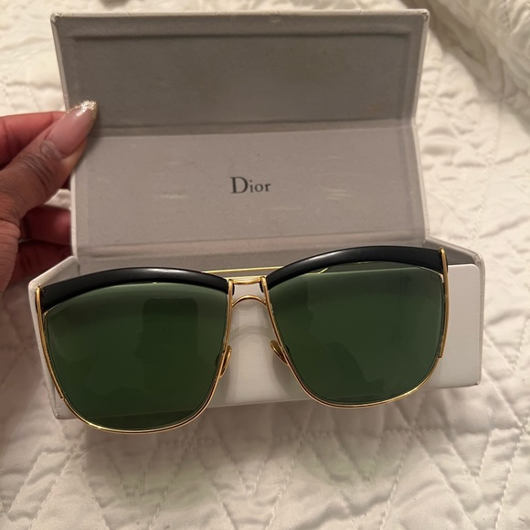 Christian Dior So Electric MY2DJ 58 Gold Black Green MY2 - Picture 7 of 7